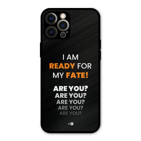 You Ready Metal Back Case for iPhone 12 Pro Max