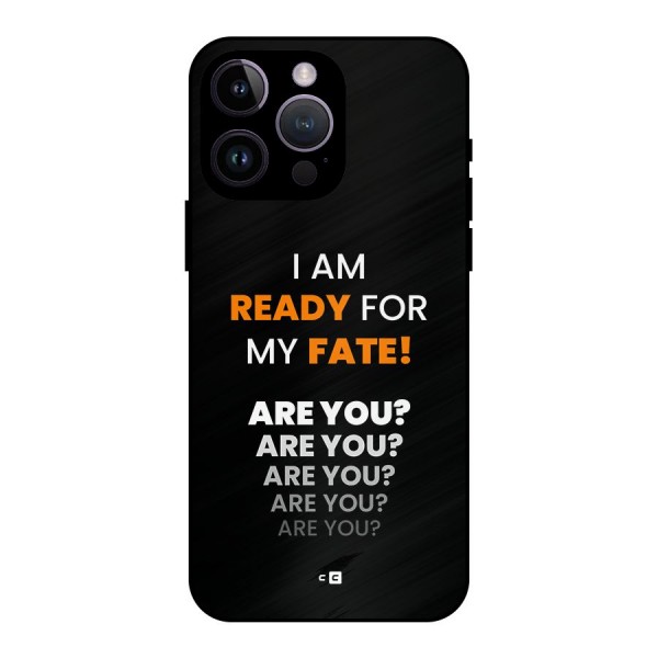 You Ready Metal Back Case for iPhone 14 Pro Max