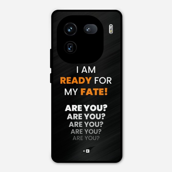 You Ready Metal Back Case for iQOO 12