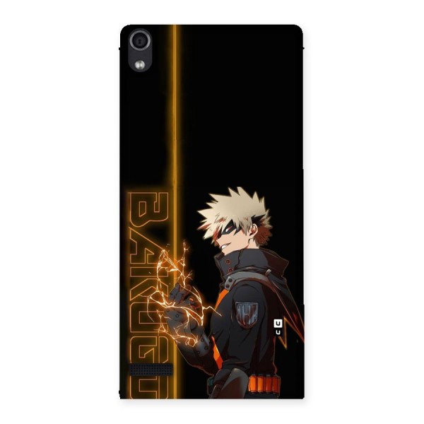 Young Bakugo Back Case for Ascend P6