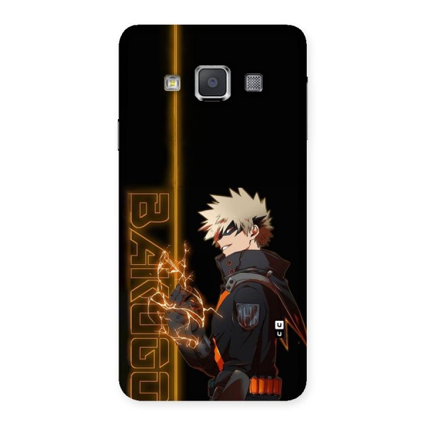 Young Bakugo Back Case for Galaxy A3