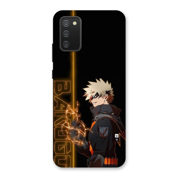 Young Bakugo Back Case for Galaxy F02s