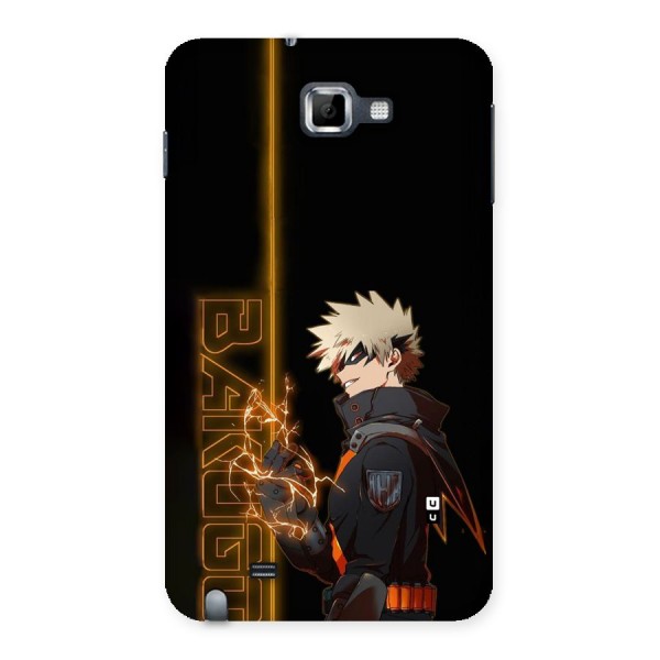 Young Bakugo Back Case for Galaxy Note