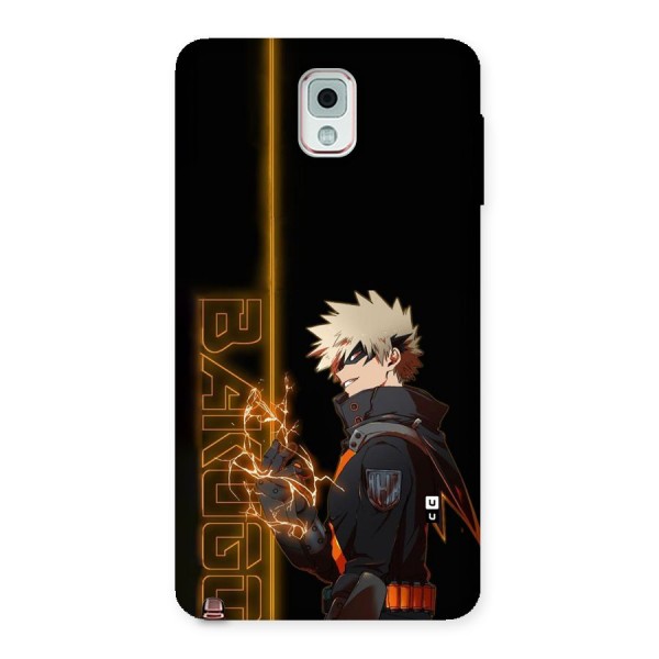 Young Bakugo Back Case for Galaxy Note 3