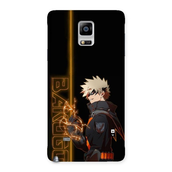 Young Bakugo Back Case for Galaxy Note 4