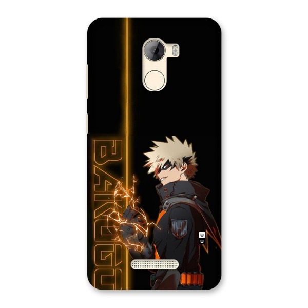 Young Bakugo Back Case for Gionee A1 LIte