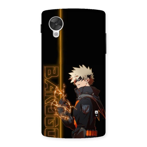 Young Bakugo Back Case for Google Nexus 5