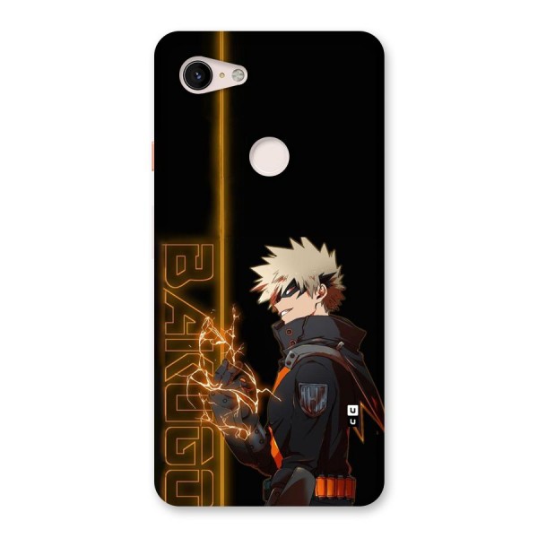 Young Bakugo Back Case for Google Pixel 3 XL