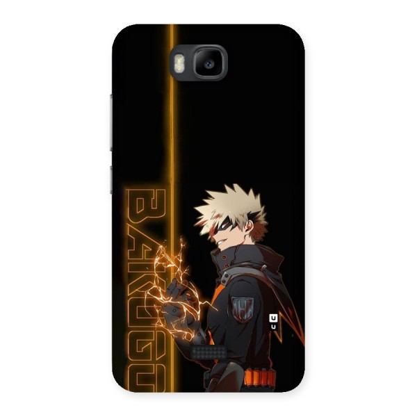 Young Bakugo Back Case for Honor Bee