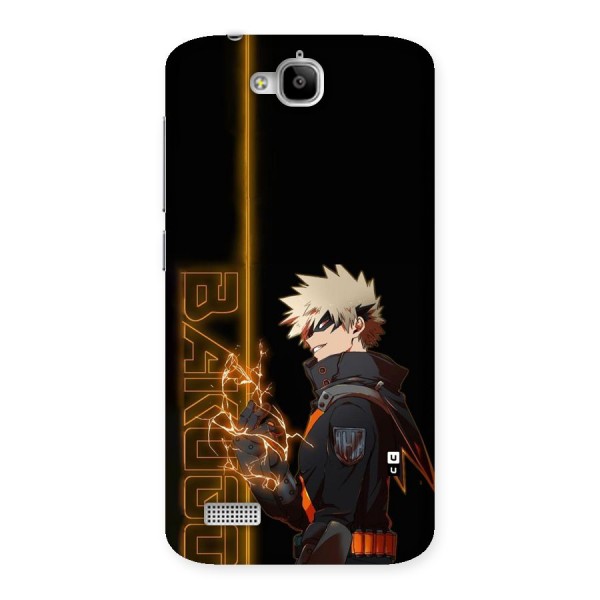 Young Bakugo Back Case for Honor Holly