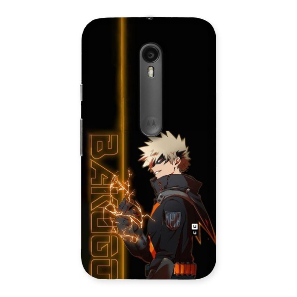 Young Bakugo Back Case for Moto G3