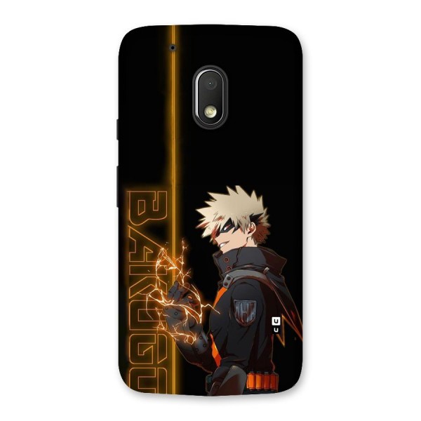 Young Bakugo Back Case for Moto G4 Play