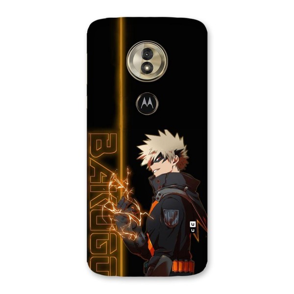 Young Bakugo Back Case for Moto G6 Play