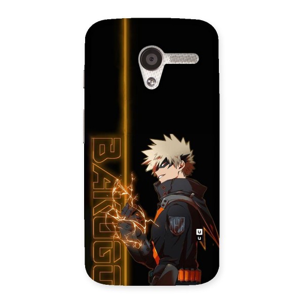 Young Bakugo Back Case for Moto X