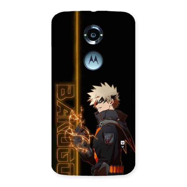 Young Bakugo Back Case for Moto X2