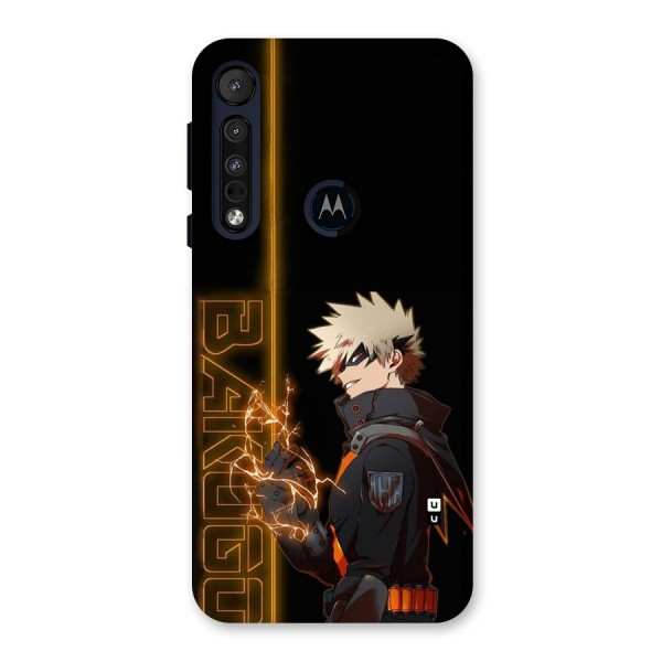 Young Bakugo Back Case for Motorola One Macro