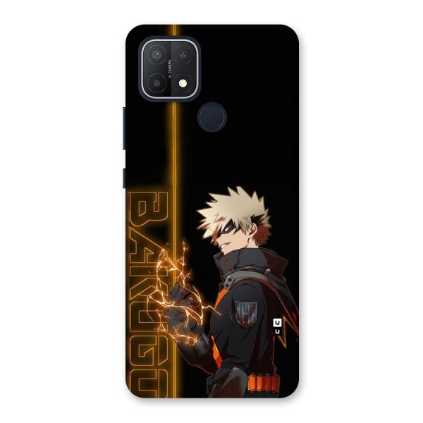 Young Bakugo Back Case for Oppo A15s