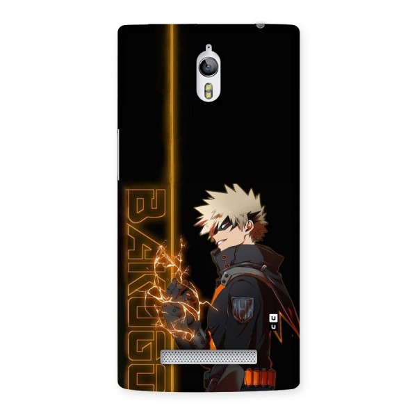 Young Bakugo Back Case for Oppo Find 7