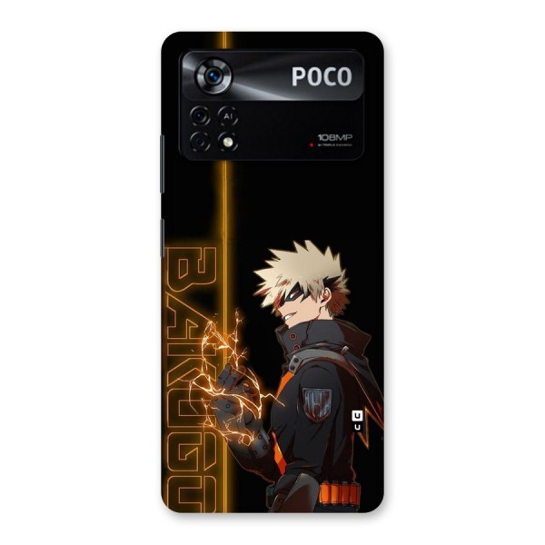 Young Bakugo Back Case for Poco X4 Pro 5G