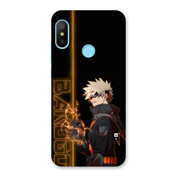 Young Bakugo Back Case for Redmi 6 Pro