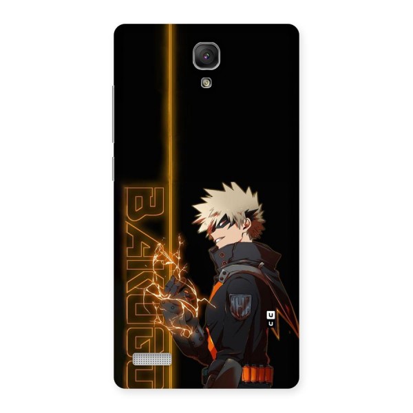 Young Bakugo Back Case for Redmi Note