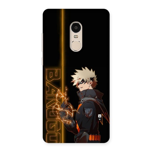 Young Bakugo Back Case for Redmi Note 4