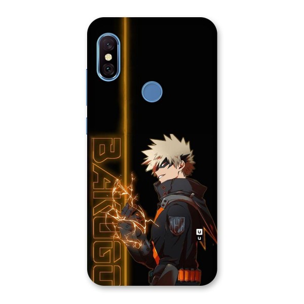 Young Bakugo Back Case for Redmi Note 6 Pro
