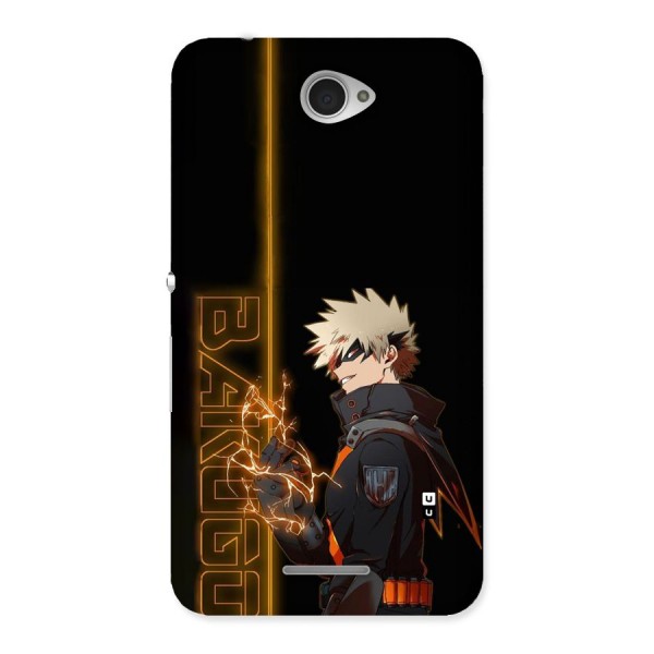 Young Bakugo Back Case for Xperia E4