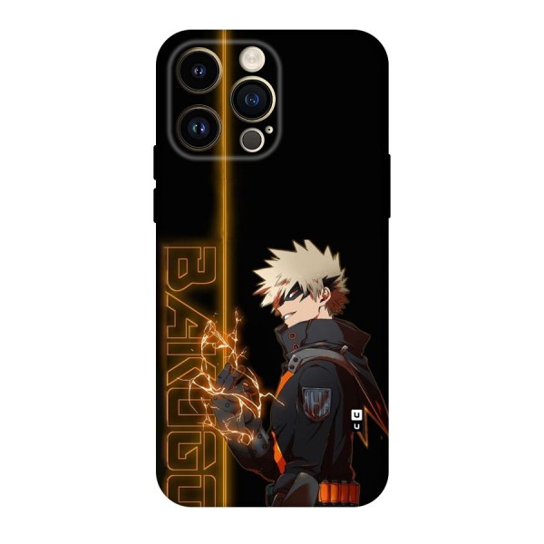 Young Bakugo Back Case for iPhone 14 Pro Max