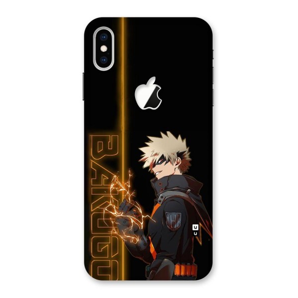 Young Bakugo Back Case for iPhone XS Max Apple Cut