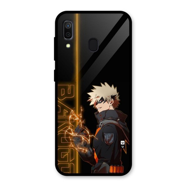 Young Bakugo Glass Back Case for Galaxy A30