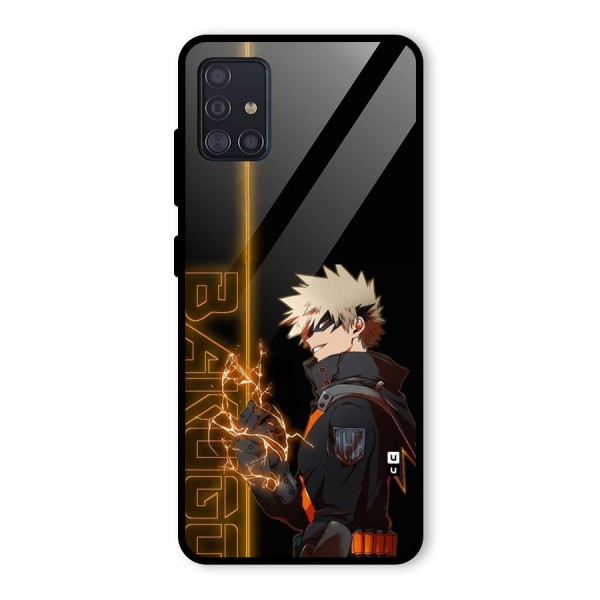 Young Bakugo Glass Back Case for Galaxy A51