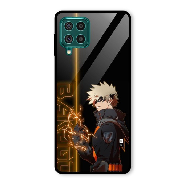 Young Bakugo Glass Back Case for Galaxy F62