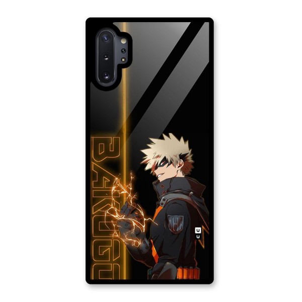 Young Bakugo Glass Back Case for Galaxy Note 10 Plus