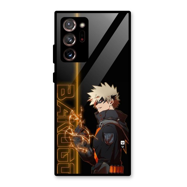 Young Bakugo Glass Back Case for Galaxy Note 20 Ultra 5G