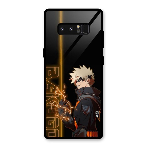 Young Bakugo Glass Back Case for Galaxy Note 8