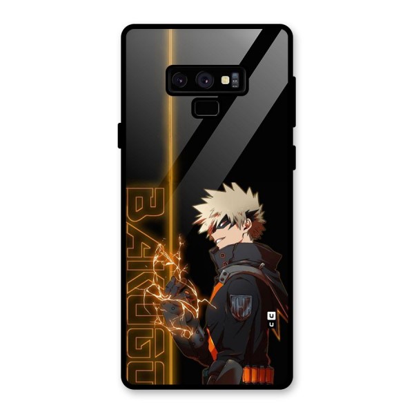 Young Bakugo Glass Back Case for Galaxy Note 9