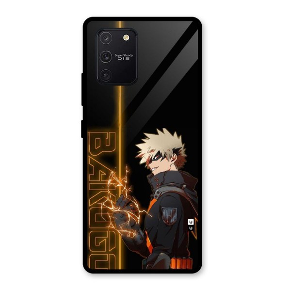 Young Bakugo Glass Back Case for Galaxy S10 Lite