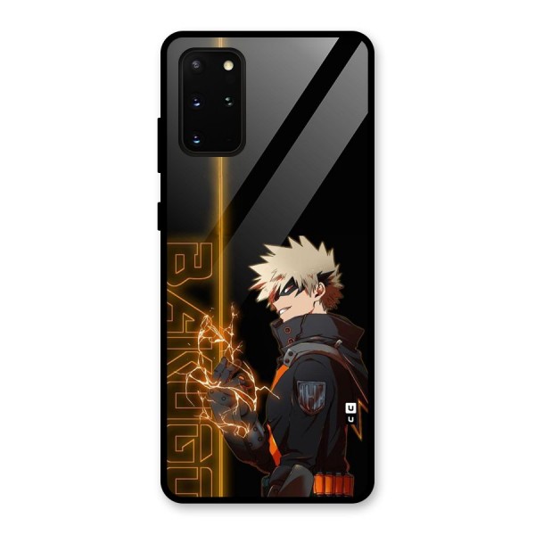 Young Bakugo Glass Back Case for Galaxy S20 Plus