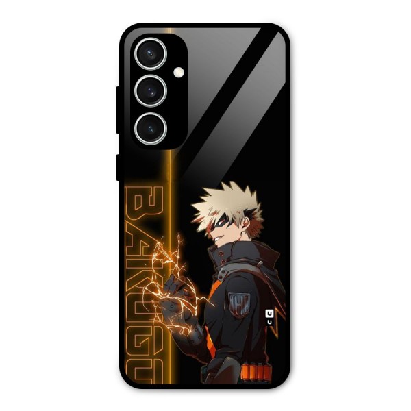 Young Bakugo Glass Back Case for Galaxy S23 FE