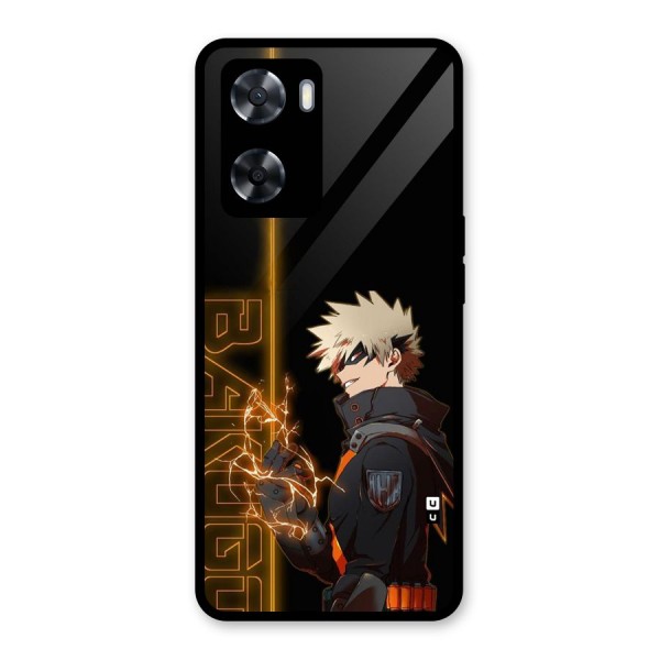 Young Bakugo Glass Back Case for OnePlus Nord N20 SE
