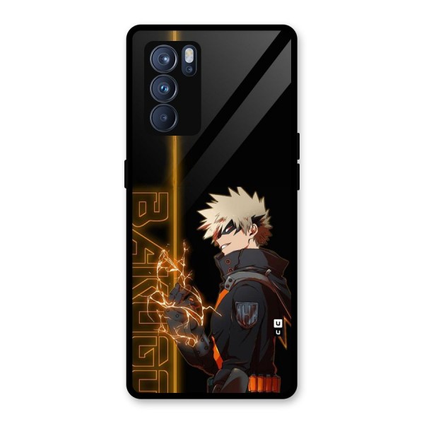 Young Bakugo Glass Back Case for Oppo Reno6 Pro 5G