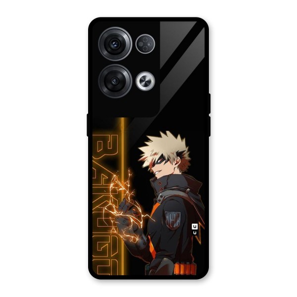 Young Bakugo Glass Back Case for Oppo Reno8 Pro 5G