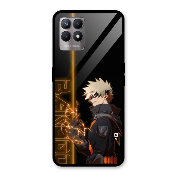 Young Bakugo Glass Back Case for Realme 8i