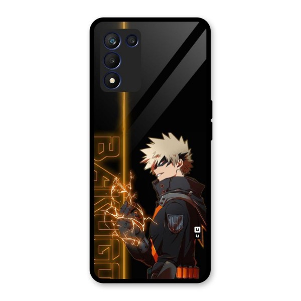 Young Bakugo Glass Back Case for Realme 9 5G Speed