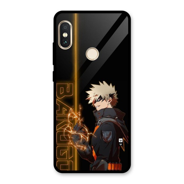 Young Bakugo Glass Back Case for Redmi Note 5 Pro