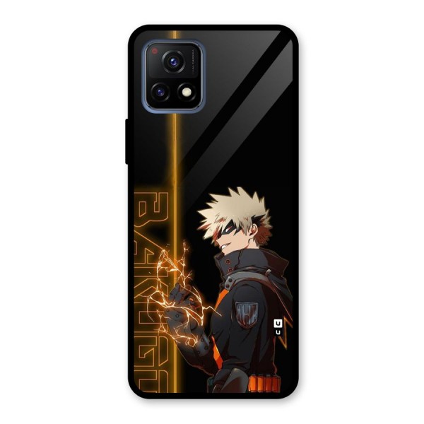 Young Bakugo Glass Back Case for Vivo Y72 5G
