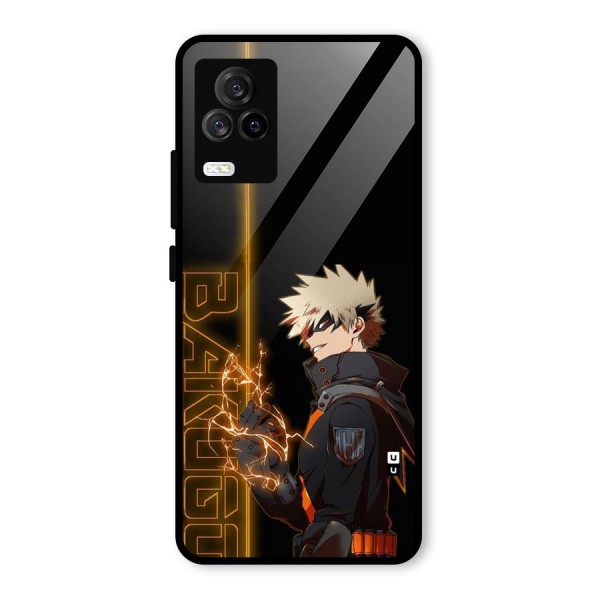 Young Bakugo Glass Back Case for Vivo iQOO 7 Legend 5G