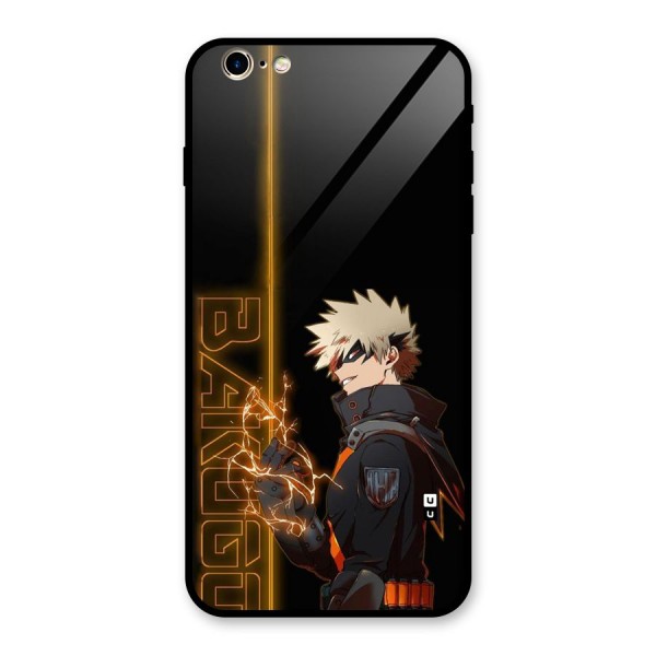 Young Bakugo Glass Back Case for iPhone 6 Plus 6S Plus