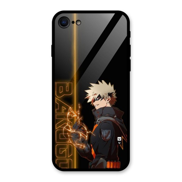 Young Bakugo Glass Back Case for iPhone 7